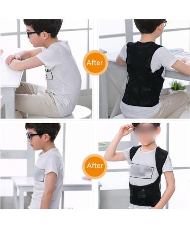 DFHBFG Adjustable Posture Corrector Back Support Belt - Orthopedic Corset & Lumbar Shoulder Brace for Spine Support | International Shipping Available - Buy Online on GoSupps.com