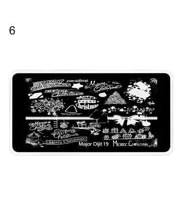 Shop Stylish Nail Art Templates for Women | Stainless Steel Stamping Plates for Halloween & Christmas | Unique Patterns for Manicure Enthusiasts - Buy Online on GoSupps.com