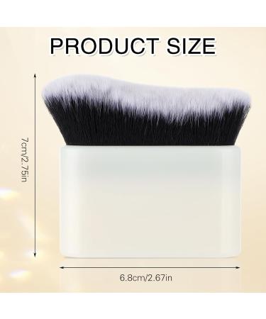 Premium Tanning Brush for Self Tan | Kabuki Foundation & Blending Brush for Makeup | Ideal Back Applicator & Body Makeup Tool | Liquid Face Sunscreen & Contour Brush - Perfect for Legs - Buy Online on GoSupps.com
