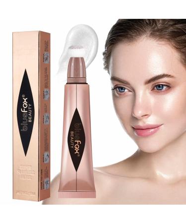 Liquid Wand | Liquid Stick with Cushion Applicator for Highlighter Blushes | Long Lasting Smooth Shimmer Highlighter Beauty Wand for Face Cheekbone Glow Pochy Highlight #05