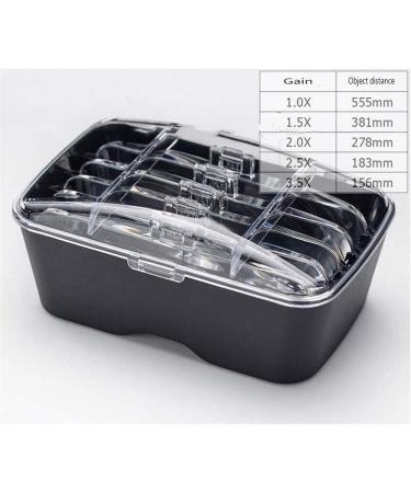 Head-Mounted Magnifier Five Pieces of Five Different Magnification Lenses Two LED Repair Inspection Magnifiers White 1.0X/1.5X/2.0X/2.5X/3.5X Made in China - Buy Online on GoSupps.com