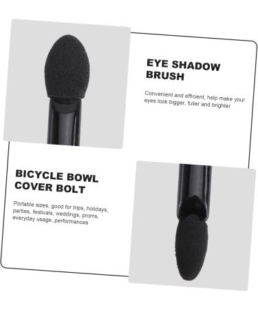 Baluue 10pcs Eyeshadow Brush Sponge Applicator Dual Sides Eyeshadow Face Eyeshadow Makeup Tool Supple Black - Buy Online on GoSupps.com