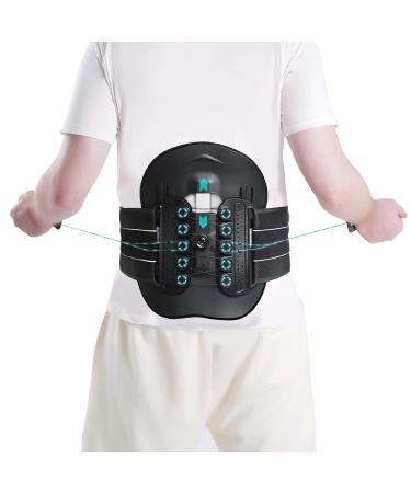 HKJD TODDOBRA Back Support Belt with Maximum Decompression Plate and Adjustable Arched LSO Lumbar Support Brace Double Pulley System Relieve Disc Pain Spinal Stenosis Sciatica