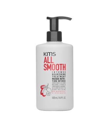 KMS KMS Allsmooth Intensive Nourishing Treatment for Medium to Strong Hair Anti-Frizz Smoothing Recycled Olive Oil Silicone-Free Vegan Formula 500ml