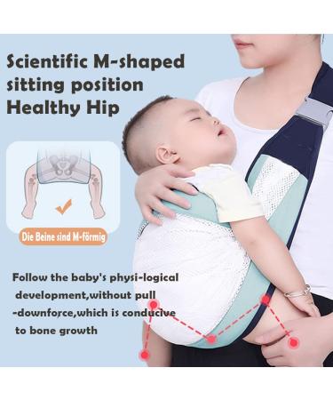 Buy Breathable Baby Carrier Clip | Adjustable Koala Sling Gray | 3D Mesh Tag Bag | Breathable Network Green - International Shipping Available - Buy Online on GoSupps.com