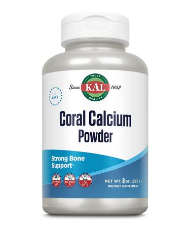 KAL Coral Calcium Powder 1000 mg Tablets Unflavored 8 Ounce - Buy Online on GoSupps.com