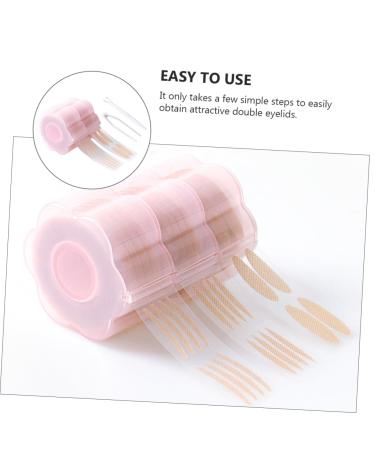 Didiseaon Double Eyelid Sticker Set - Traceless Adhesive Eyelid Tape for Hooded Eyes | Invisible Matte Lip Tubes - Perfect for Women - Buy Online on GoSupps.com