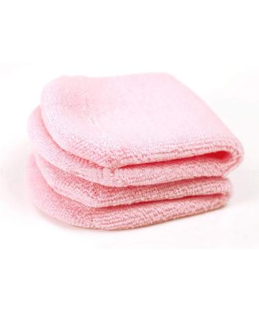 Moisturizing Gel Socks for Pedicure - Softens Feet & Relieves Pain - Unisex Pink - Buy Online on GoSupps.com