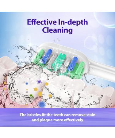 NEDIFON Replacement Toothbrush Heads for Philips Sonicare - Pack of 8 Medium to Soft Electric Brush Head Refills for DiamondClean, ProtectiveClean, EasyClean 4100, 5100, 6100 HX6250 - Buy Online on GoSupps.com