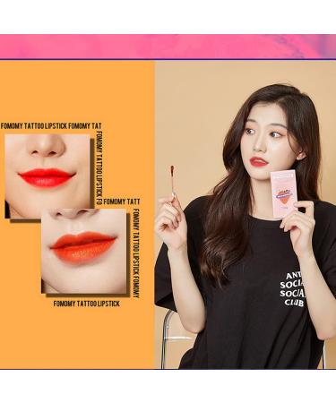 20PCS Disposable Lipstick Swabs - Long Lasting Waterproof Matte Lip Gloss - Red Brown - Buy Online on GoSupps.com