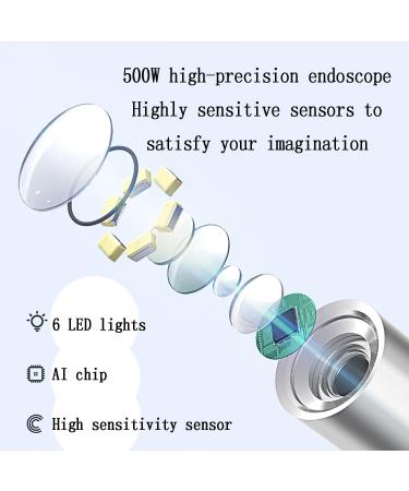 BAIXDM 5-Inch Ear Wax Removal Camera Set - 1920x1080 HD 3.9mm Macro Lens 5MP for Adults Kids & Pets - Buy Online on GoSupps.com