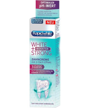 Rapid White Anti Color Toothpaste & Strong Booster Toothpaste - Effective Whitening & Stain Removal | International Shipping Available - Buy Online on GoSupps.com
