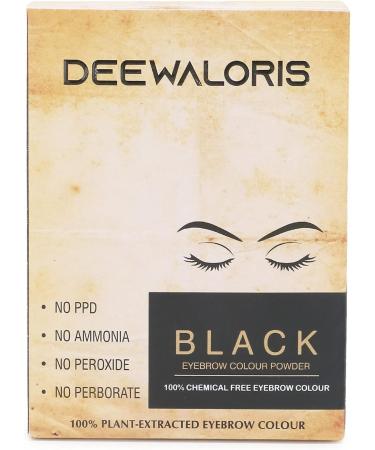 QURA QURA Oris Eyebrow Tint Powder | 100% Chemical-Free | Plant Extract | For Men and Women 25g