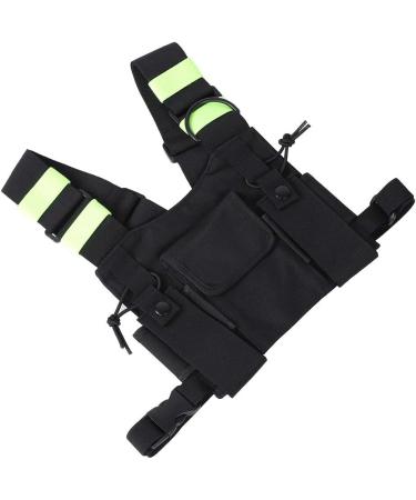 Chest Harness Front Pack Chest Harness Front Pouch Skin Friendly Washable Nylon for UV-5R 82 9R XR for Men Women - Buy Online on GoSupps.com