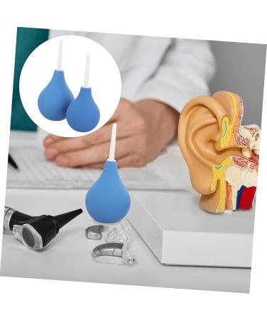 minkissy 2pcs Pleteffect Ear Cleaner Ear Bulb Syringe Earwax Remover Wash Squeeze Bulb - Buy Online on GoSupps.com