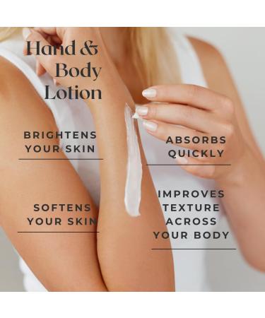 Unscented Body Lotion for Dry Skin - Hydrating & Nourishing Plant-Based Formula | 8 oz - Soften Hands Feet Elbows & Body - Buy Online on GoSupps.com