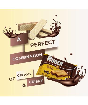 Ruger Wafers - Delicious Austrian Chocolate Wafers (12 Pack, 2.125 oz) - Buy Online on GoSupps.com