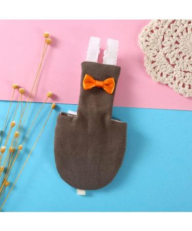 Buy PopetPop XS Dark Mini-Loop Diaper for Canaries & Budgies - 3 Washable Flight Accessories & Clothing Inserts - Buy Online on GoSupps.com