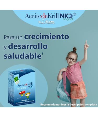 100% Natural Krill Oil for Children - 60 Capsules - Buy Online on GoSupps.com