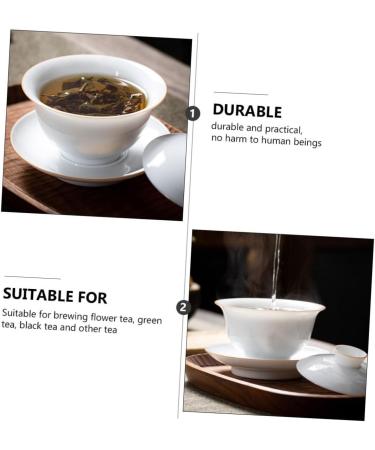 Alipis 1 Set Household Ceramics Coffee Drinking Tea Kung Saucer Office Retro Chinese Kitchen Style Home - Buy Online on GoSupps.com