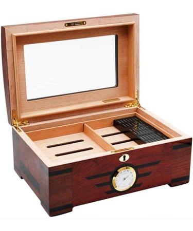 MOLVUS Cigar Cedar Wood Alcoholic Cigars Wood Cigar Box Cigar Cabinet Cuban Cigar Box Cigar Boxes Decorative Box - Buy Online on GoSupps.com