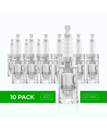 Dr. Pen Ultima A10 12 Pin (0.25mm) Cartridges - 10 Pack - Disposable Replacement Parts - Buy Online on GoSupps.com