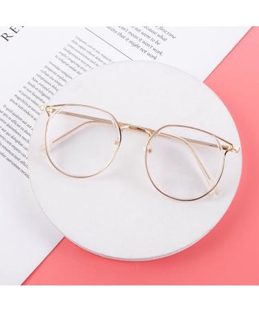 Vctitil 3pcs Metal Frame Blue Light Glasses for Men & Women | Anti-Radiation Computer Goggles - Buy Online on GoSupps.com