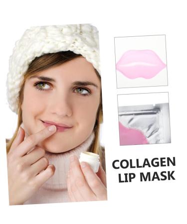 Happyyami 15pcs Hydrating Collagen Lip Mask Nourishing Gel Lip Skin Pads for Women Repairing and Moisturizing Care with Gentle Formula Travel-friendly Each - Buy Online on GoSupps.com
