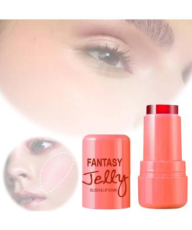 Milk Jelly Blush Milk Makeup Jelly Tint Milk Cooling Water Jelly Tint Milk Blush Stick Jelly Lip Tint Lip And Cheek Stain Sheer Natural Long-Lasting Multi Use Makeup Blush Stick (Coral(2) 0.98 2.16 inch) Coral(2) 1 count (Pack of 1) - Buy Online on GoSupps.com
