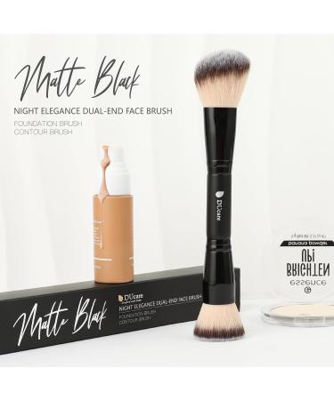 DUcare Double Ended Foundation Brush - Perfect for Liquid Powder & Cream Makeup Blend Like a Pro - Buy Online on GoSupps.com