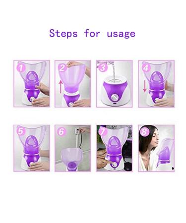 Facial Steamer Home Sauna for Skincare - Hot Mist Face Humidifier - Buy Online on GoSupps.com