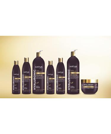 Plus Cosm tica Kativa Luxury Conditioner Hyaluronic acid Keratin Coenzyme Q10 Strengthens and deeply hydrates vegan formula recycled packaging for daily use Contents 355 ml - Buy Online on GoSupps.com