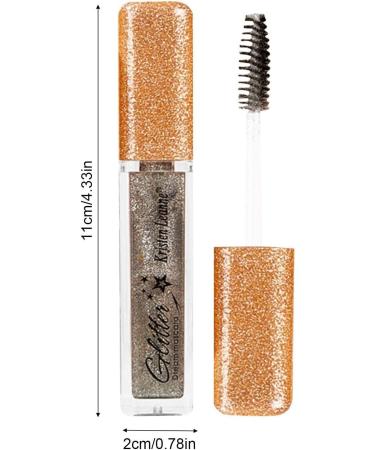 Color Mascara 0.21 Oz Waterproof Long Lasting Shiny Diamond Mascara Thickening Dazzling Lash Makeup for and Wedding Sritob 5 - Buy Online on GoSupps.com
