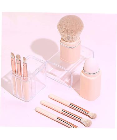 Shop Minkissy 3 Sets 8 in 1 Makeup Brush Kit - Travel Blush Loose Powder & Foundation Brushes - Pink Cosmetic Tools for Flawless Makeup - Buy Online on GoSupps.com