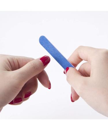 200 Professional Nail Files (180/240 Grit) - Disposable Double-Sided Manicure Tools & Nail Buffers for Healthy Nails - Buy Online on GoSupps.com
