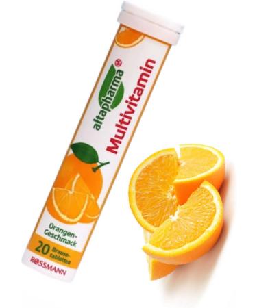 FVLFIL Altapharma Dissolvable Multivitamins Tablets: Orange Flavor Made in Germany - Buy Online on GoSupps.com