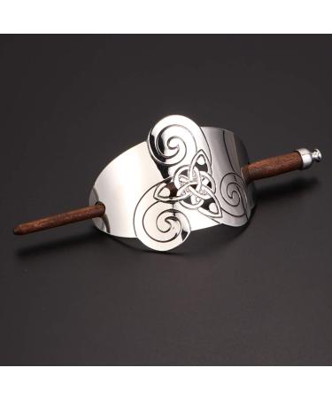 Shop Lurrose Vintage Celtic Hair Clip & Eating Sticks - Stylish Metal Hair Accessory for Women - Buy Online on GoSupps.com
