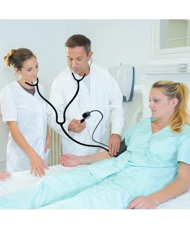 Deluxe Dual-Head Teaching Stethoscope for Medical Training - Black - Buy Online on GoSupps.com