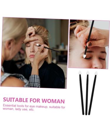 Angoily 3pcs Makeup Brush Sponges Eyeshadow Eye Shadow Brush Woman Makeup Tools Sponge Stick Travel Portable - Buy Online on GoSupps.com