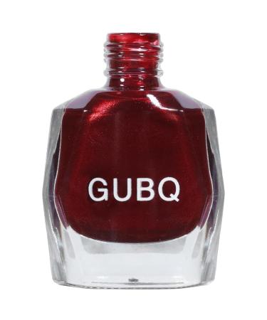 COSMOO 12ml Wine Red Nail Polish | Quick Dry Burgundy Red Lacquer | Lustrous Iridescent Ultrachrome Nail Enamel - Buy Online on GoSupps.com