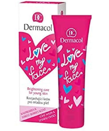 Dermacol Regenerating and brightening cream for young skin with raspberry and forest fruits Love My Face Brightening Cream 50 ml 50ml