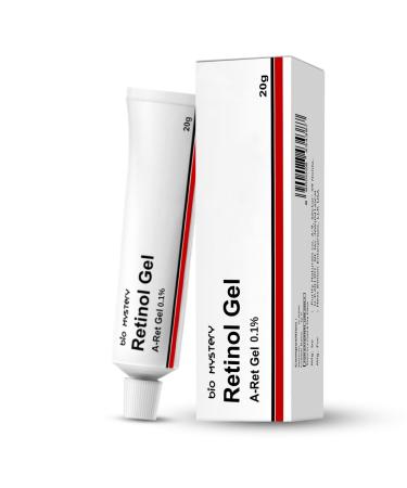 Bio Mystery Retinol Gel 0.1 Vitamin A Repairs Fine Lines & Wrinkles Scar Treatment Sun Spots Anti-Aging (20 Gram / 0.7 Oz)