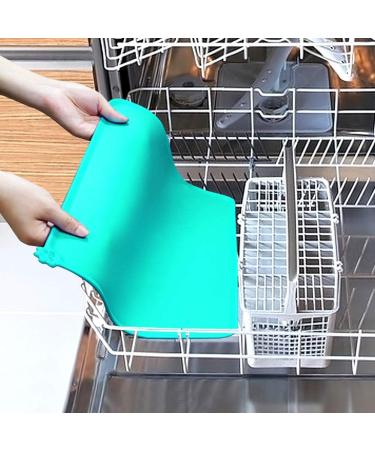 Joytale Non-Slip Silicone Bowl Pad for Dogs & Cats - Waterproof 47x30cm Turquoise | International Shipping Available - Buy Online on GoSupps.com