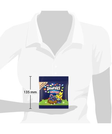NESTL SMARTIES Mini Easter Chocolate Eggs in milk chocolate with creamy filling and colourful SMARTIES mini chocolates 1 piece (1 x 81 g) - Buy Online on GoSupps.com