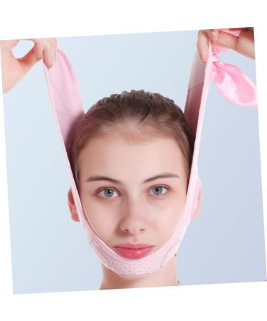 Ipetboom Double Chin Reducer Strap 1pc Thin Body Belt Lift Belt -lifting Artifact Belt Chin up Lifting Strap Breathable Band Chin Strap V Pink Neoprene Plus Nylon Mesh Lifting Belt - Buy Online on GoSupps.com