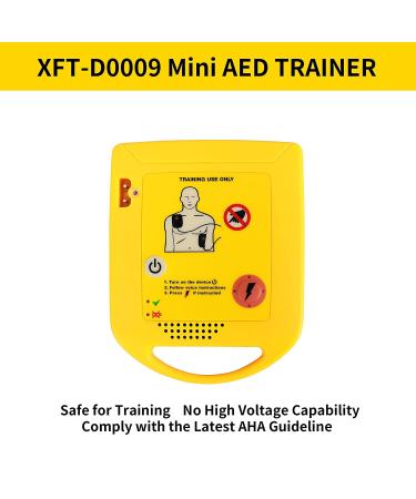 Mini AED Trainer XFT Portable AED Training Kit - English AED Training Device (XFT-D0009) - Buy Online on GoSupps.com