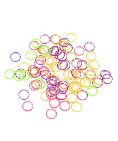 100 pieces/packing Professional Elastic Teeth rubber band orthodontic accessories color rubber bands tools for oral orthodontics (1/4 (6.35mm) 2.5oz)