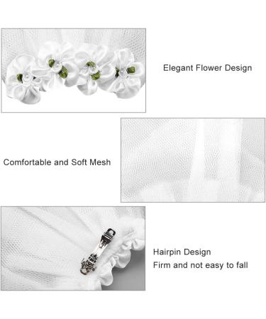 Dog Wedding Veil Pet Cat Wedding Veil Bridal Flower Headdress Dog Bride Costume Hair Bow Hair Accessories for Small Medium Large Dog (S) - Buy Online on GoSupps.com