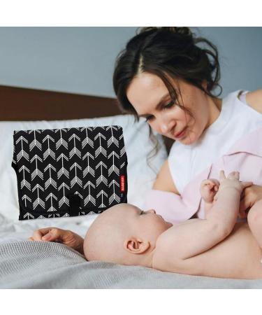 Large Portable BABEYER Nappy Changing Mat with Head Cushion - Travel-Friendly and Versatile in Black - Buy Online on GoSupps.com