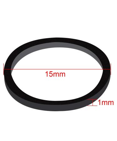 2000 Pack Mini Black Rubber Bands with Box - Soft Elastic Hair Ties for Children, Braiding, Wedding Hairstyles - Buy Online on GoSupps.com